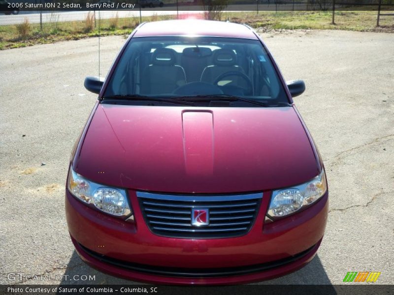 Berry Red / Gray 2006 Saturn ION 2 Sedan