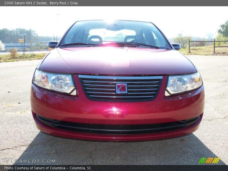 Berry Red / Gray 2006 Saturn ION 2 Sedan