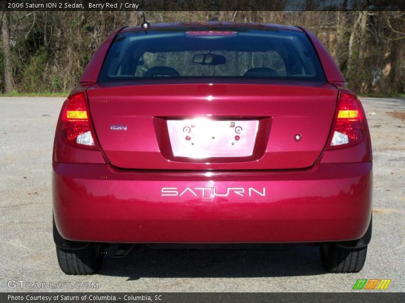 Berry Red / Gray 2006 Saturn ION 2 Sedan