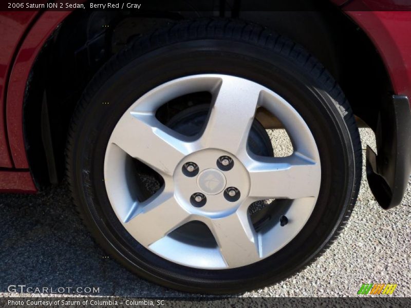 Berry Red / Gray 2006 Saturn ION 2 Sedan