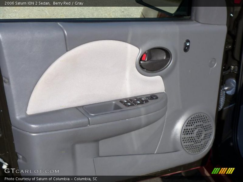 Berry Red / Gray 2006 Saturn ION 2 Sedan