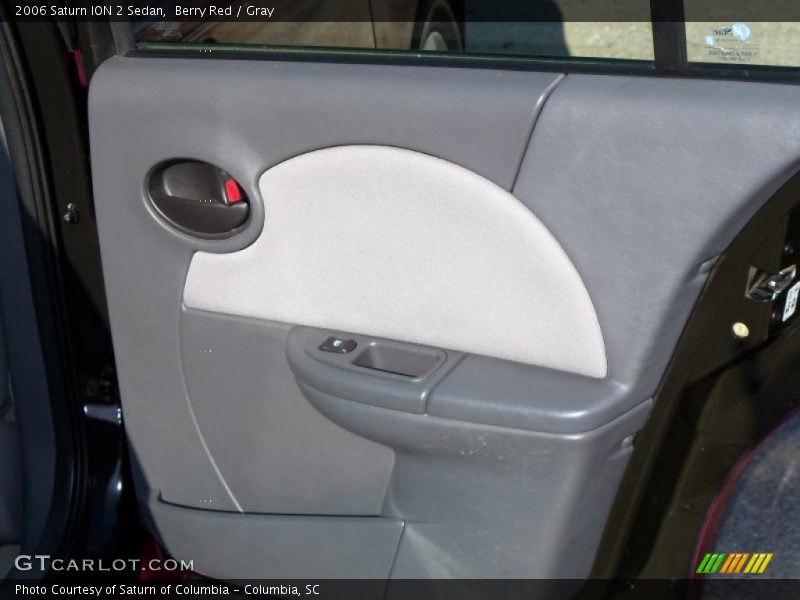 Berry Red / Gray 2006 Saturn ION 2 Sedan