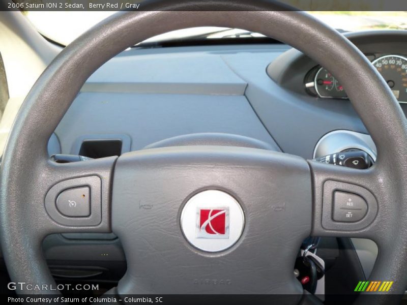 Berry Red / Gray 2006 Saturn ION 2 Sedan