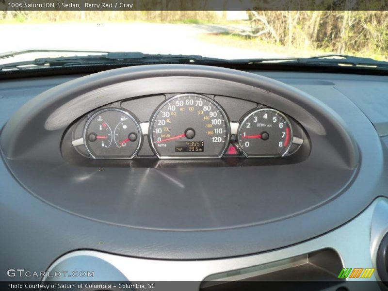 Berry Red / Gray 2006 Saturn ION 2 Sedan