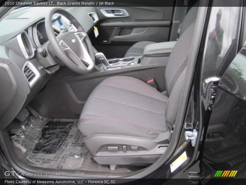 Black Granite Metallic / Jet Black 2010 Chevrolet Equinox LT