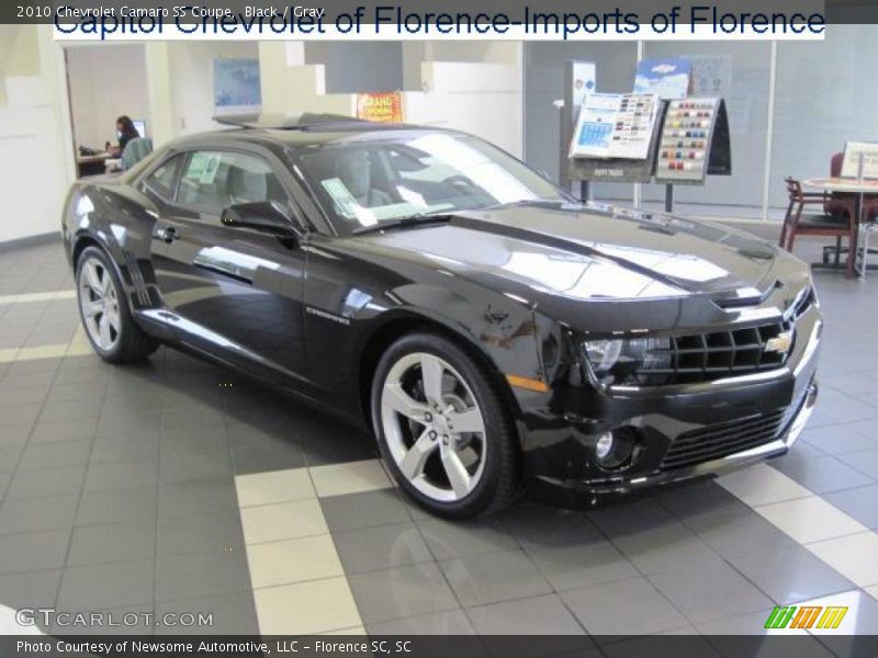 Black / Gray 2010 Chevrolet Camaro SS Coupe