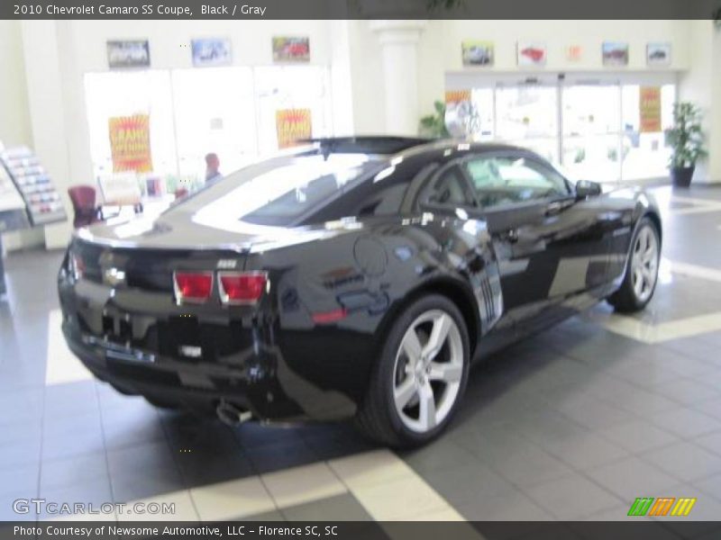 Black / Gray 2010 Chevrolet Camaro SS Coupe
