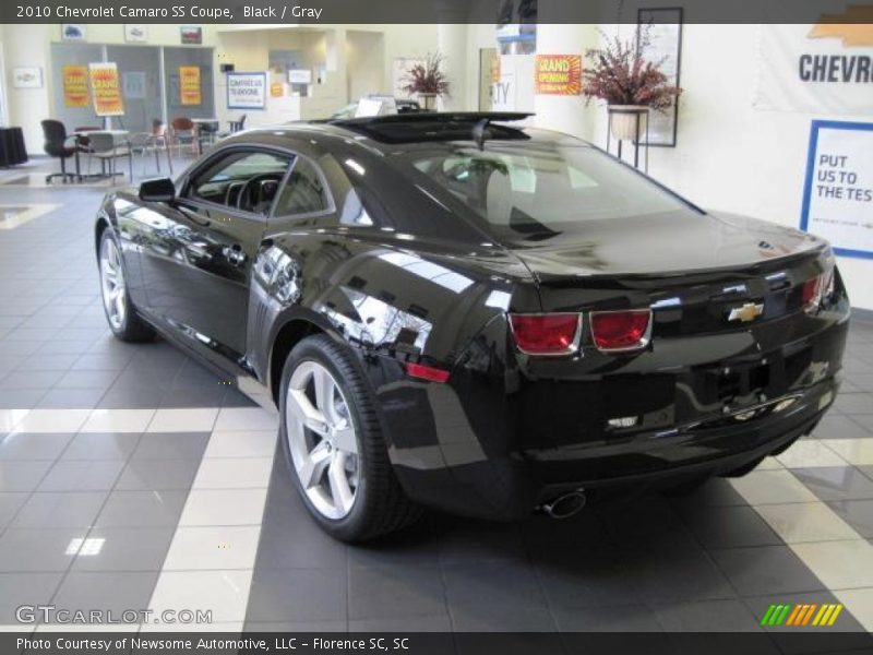 Black / Gray 2010 Chevrolet Camaro SS Coupe