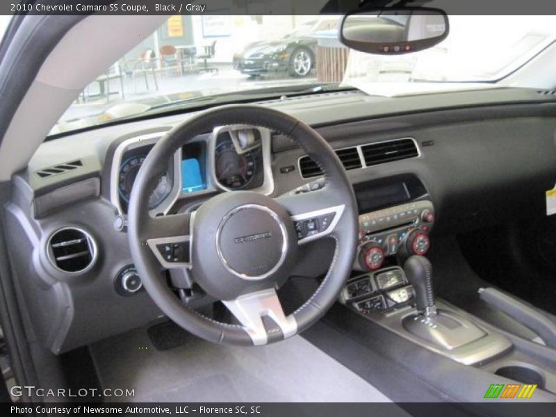 Black / Gray 2010 Chevrolet Camaro SS Coupe