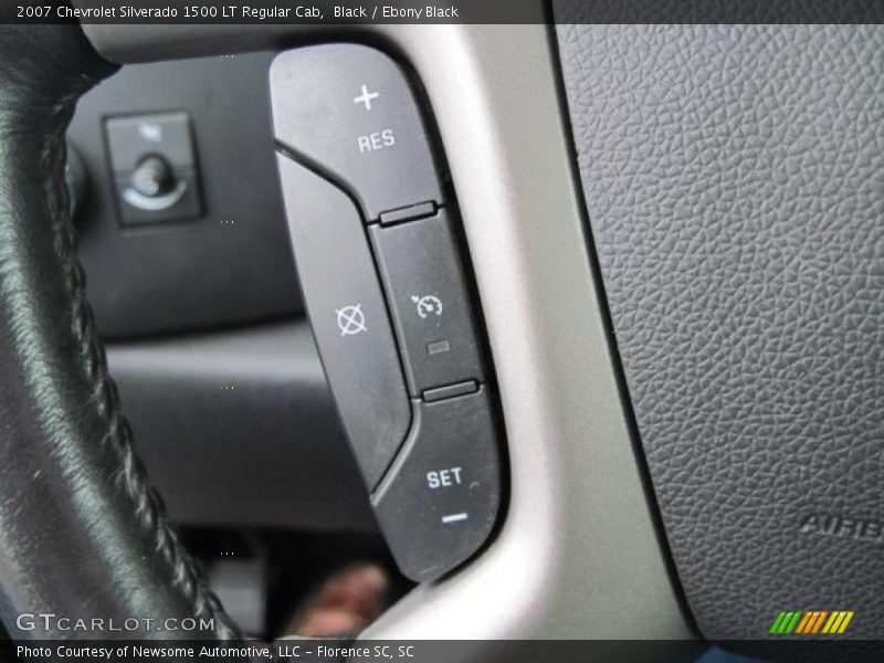 Black / Ebony Black 2007 Chevrolet Silverado 1500 LT Regular Cab