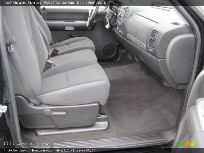 Black / Ebony Black 2007 Chevrolet Silverado 1500 LT Regular Cab