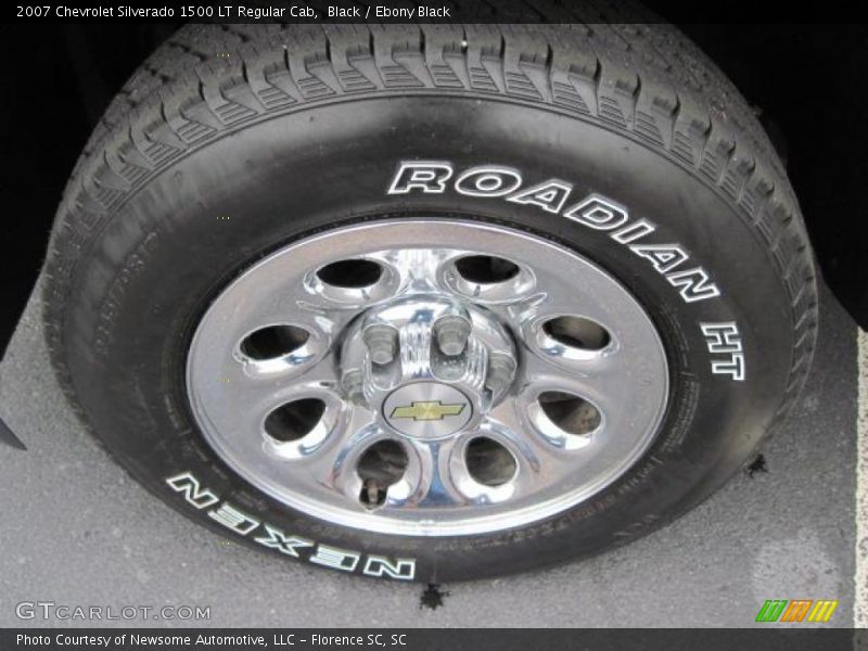 Black / Ebony Black 2007 Chevrolet Silverado 1500 LT Regular Cab