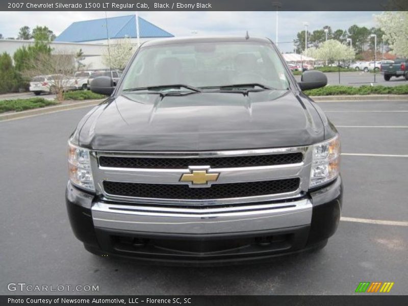 Black / Ebony Black 2007 Chevrolet Silverado 1500 LT Regular Cab