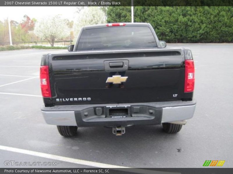 Black / Ebony Black 2007 Chevrolet Silverado 1500 LT Regular Cab