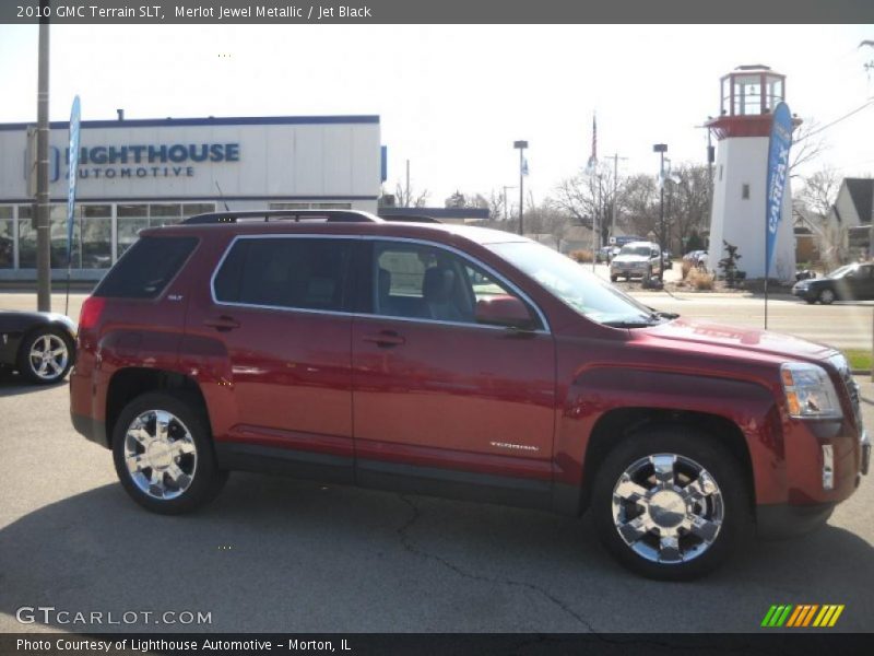 Merlot Jewel Metallic / Jet Black 2010 GMC Terrain SLT