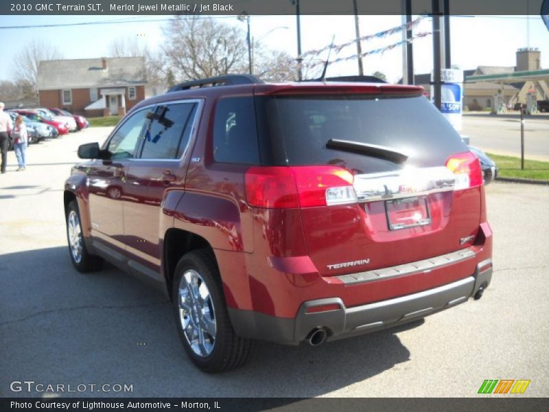 Merlot Jewel Metallic / Jet Black 2010 GMC Terrain SLT