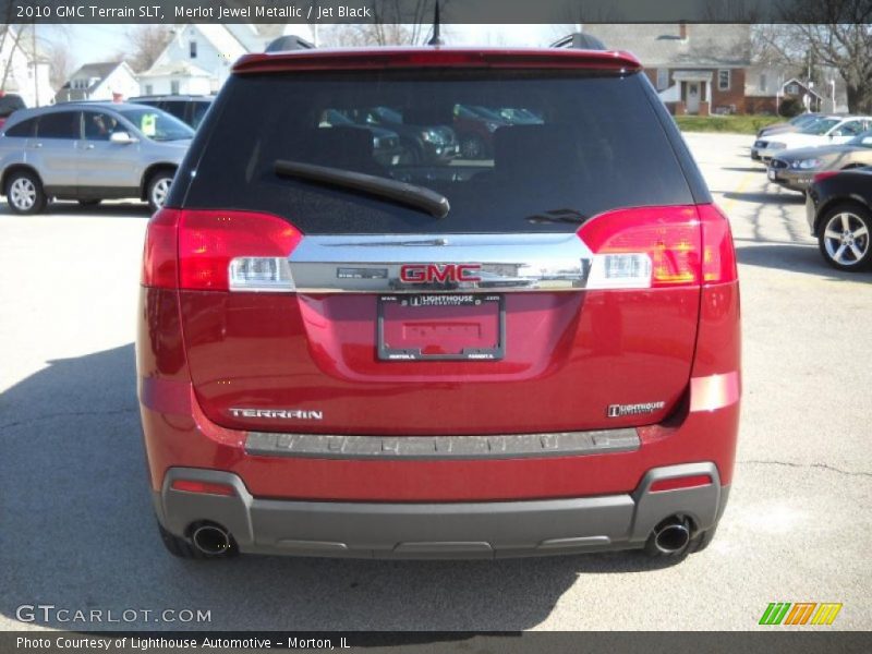 Merlot Jewel Metallic / Jet Black 2010 GMC Terrain SLT