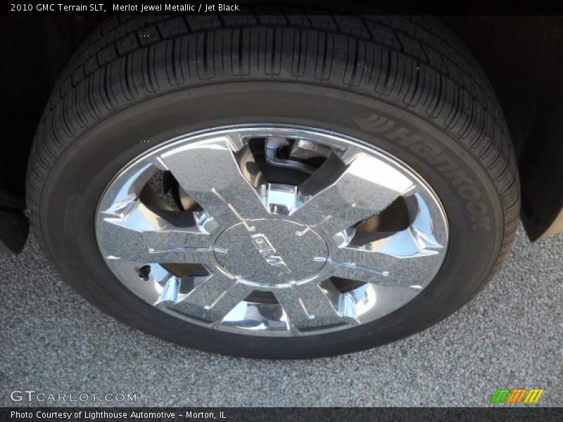 Merlot Jewel Metallic / Jet Black 2010 GMC Terrain SLT