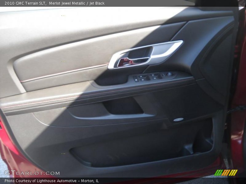 Merlot Jewel Metallic / Jet Black 2010 GMC Terrain SLT
