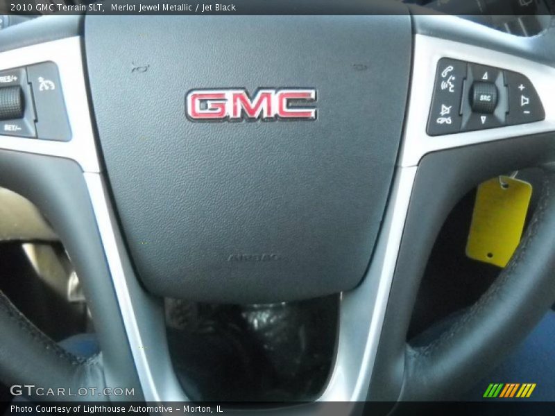 Merlot Jewel Metallic / Jet Black 2010 GMC Terrain SLT