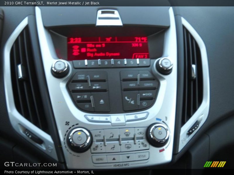 Merlot Jewel Metallic / Jet Black 2010 GMC Terrain SLT