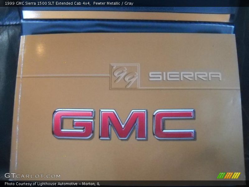 Pewter Metallic / Gray 1999 GMC Sierra 1500 SLT Extended Cab 4x4