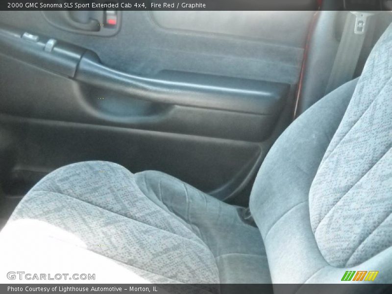 Fire Red / Graphite 2000 GMC Sonoma SLS Sport Extended Cab 4x4