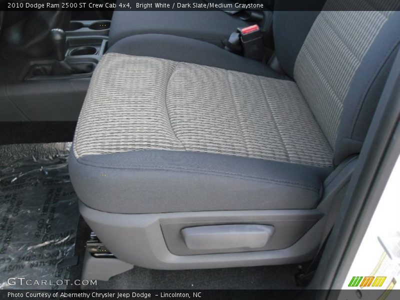 Bright White / Dark Slate/Medium Graystone 2010 Dodge Ram 2500 ST Crew Cab 4x4