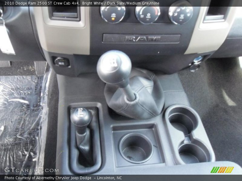 Bright White / Dark Slate/Medium Graystone 2010 Dodge Ram 2500 ST Crew Cab 4x4
