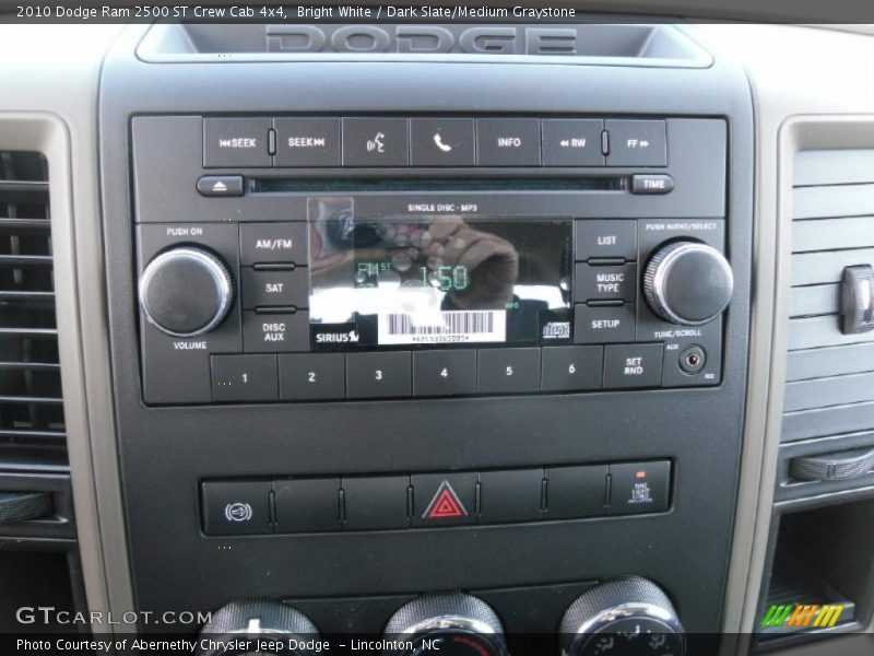 Bright White / Dark Slate/Medium Graystone 2010 Dodge Ram 2500 ST Crew Cab 4x4