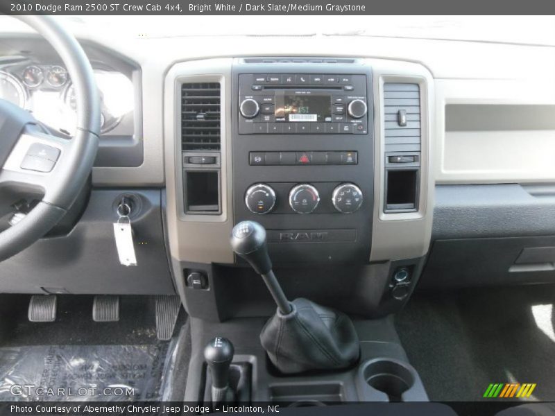 Bright White / Dark Slate/Medium Graystone 2010 Dodge Ram 2500 ST Crew Cab 4x4