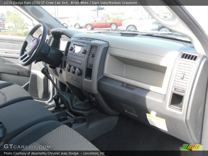 Bright White / Dark Slate/Medium Graystone 2010 Dodge Ram 2500 ST Crew Cab 4x4