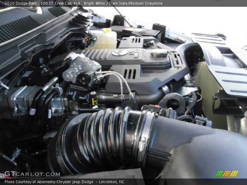 Bright White / Dark Slate/Medium Graystone 2010 Dodge Ram 2500 ST Crew Cab 4x4
