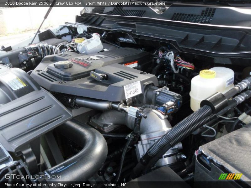 Bright White / Dark Slate/Medium Graystone 2010 Dodge Ram 2500 ST Crew Cab 4x4