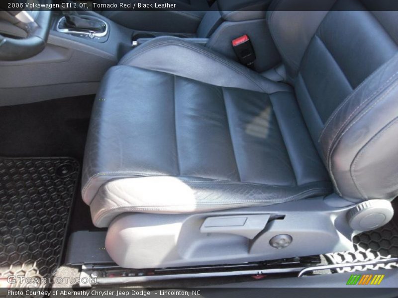 Tornado Red / Black Leather 2006 Volkswagen GTI 2.0T