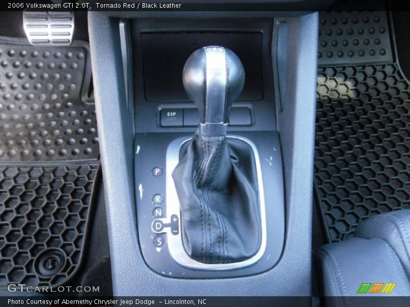 Tornado Red / Black Leather 2006 Volkswagen GTI 2.0T