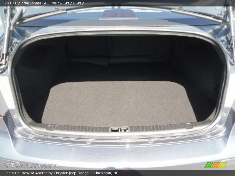Willow Gray / Gray 2010 Hyundai Sonata GLS