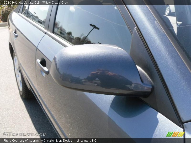 Willow Gray / Gray 2010 Hyundai Sonata GLS