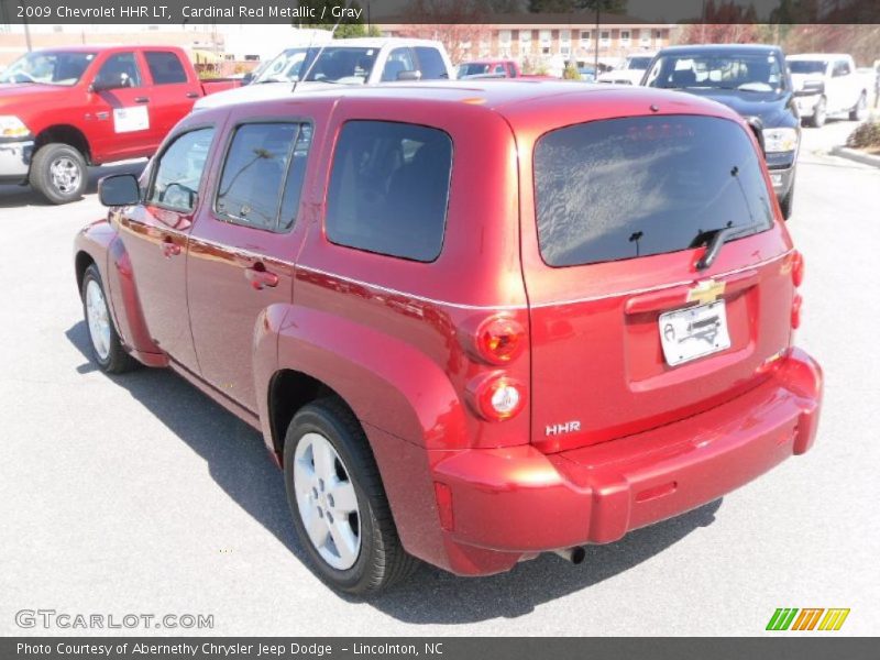 Cardinal Red Metallic / Gray 2009 Chevrolet HHR LT