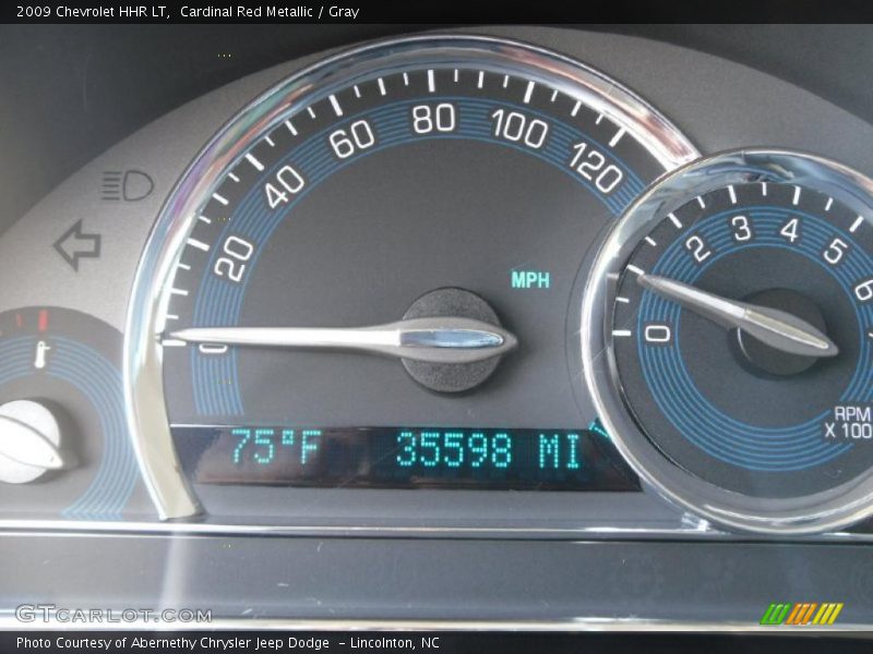 Cardinal Red Metallic / Gray 2009 Chevrolet HHR LT