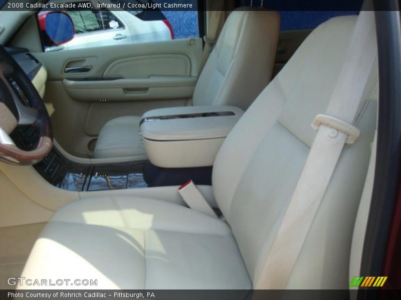 Infrared / Cocoa/Light Cashmere 2008 Cadillac Escalade AWD