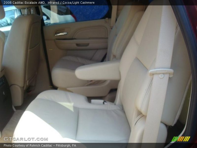 Infrared / Cocoa/Light Cashmere 2008 Cadillac Escalade AWD
