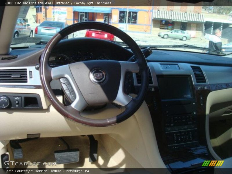 Infrared / Cocoa/Light Cashmere 2008 Cadillac Escalade AWD