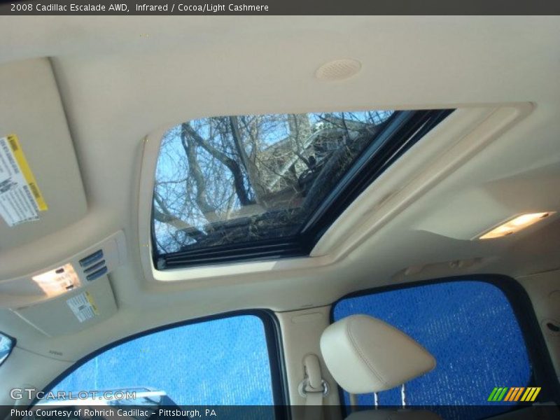Infrared / Cocoa/Light Cashmere 2008 Cadillac Escalade AWD
