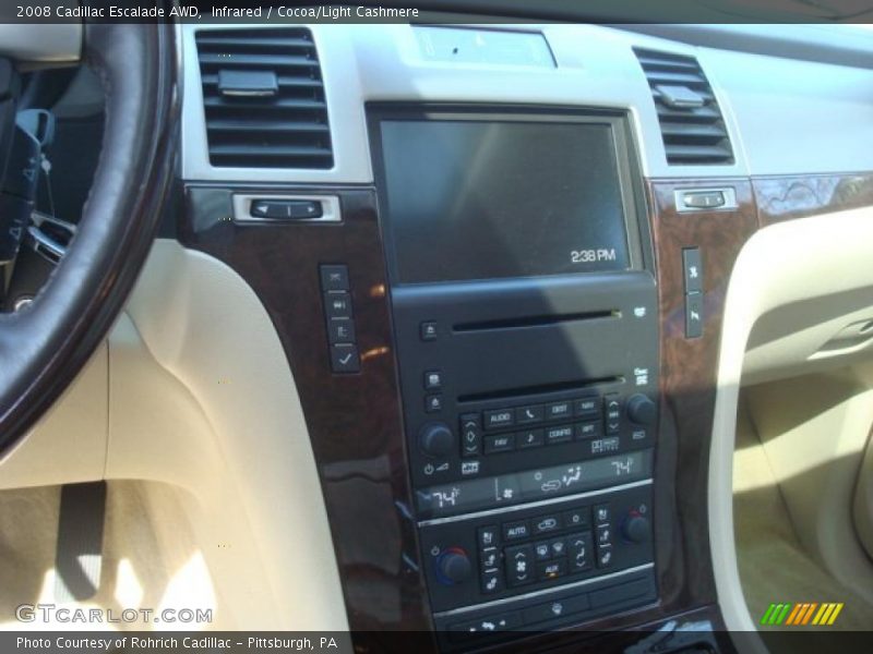 Infrared / Cocoa/Light Cashmere 2008 Cadillac Escalade AWD