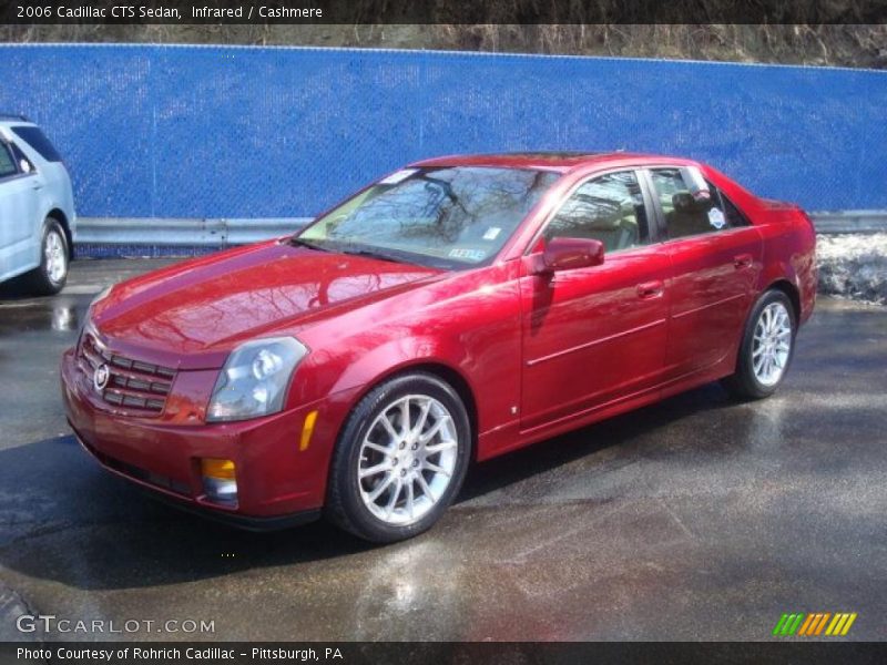 Infrared / Cashmere 2006 Cadillac CTS Sedan