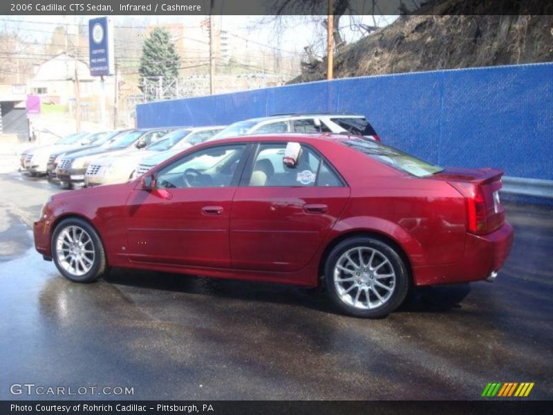 Infrared / Cashmere 2006 Cadillac CTS Sedan