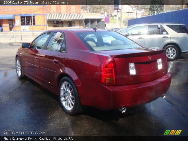 Infrared / Cashmere 2006 Cadillac CTS Sedan