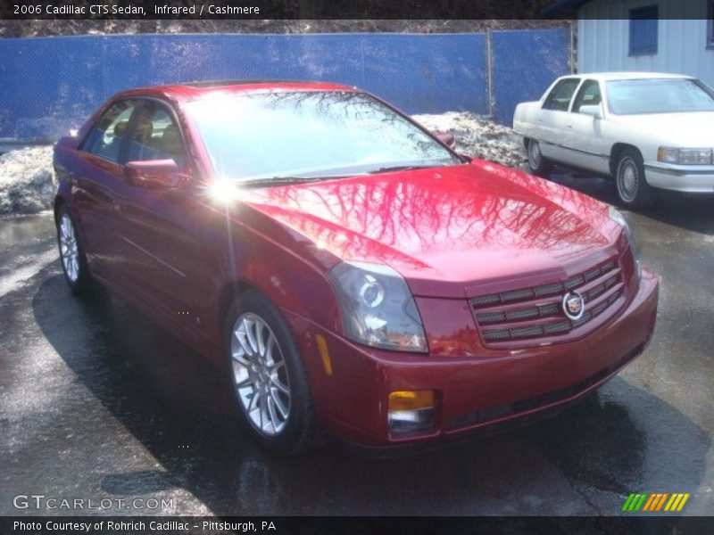 Infrared / Cashmere 2006 Cadillac CTS Sedan