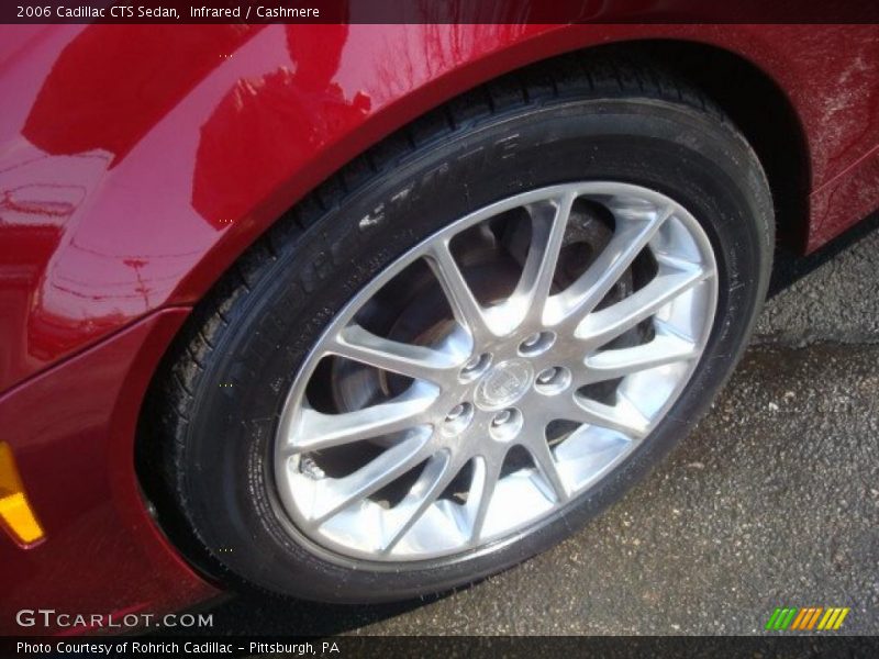 Infrared / Cashmere 2006 Cadillac CTS Sedan